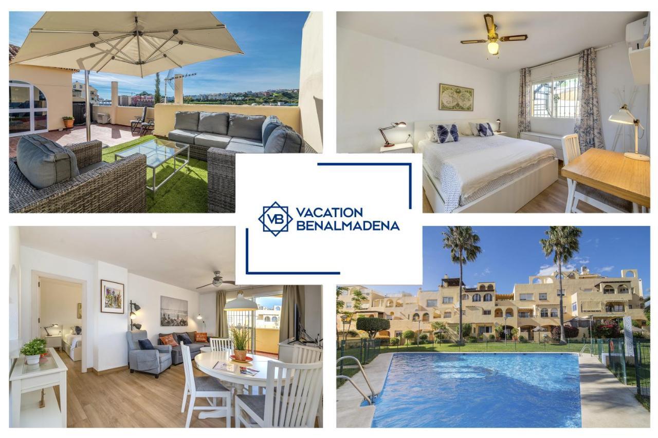 Vb Fantastic 3Bdr Duplex With Large Terrace Apartment Benalmadena Luaran gambar
